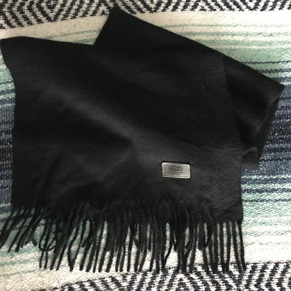 Cashmere Coach Scarf